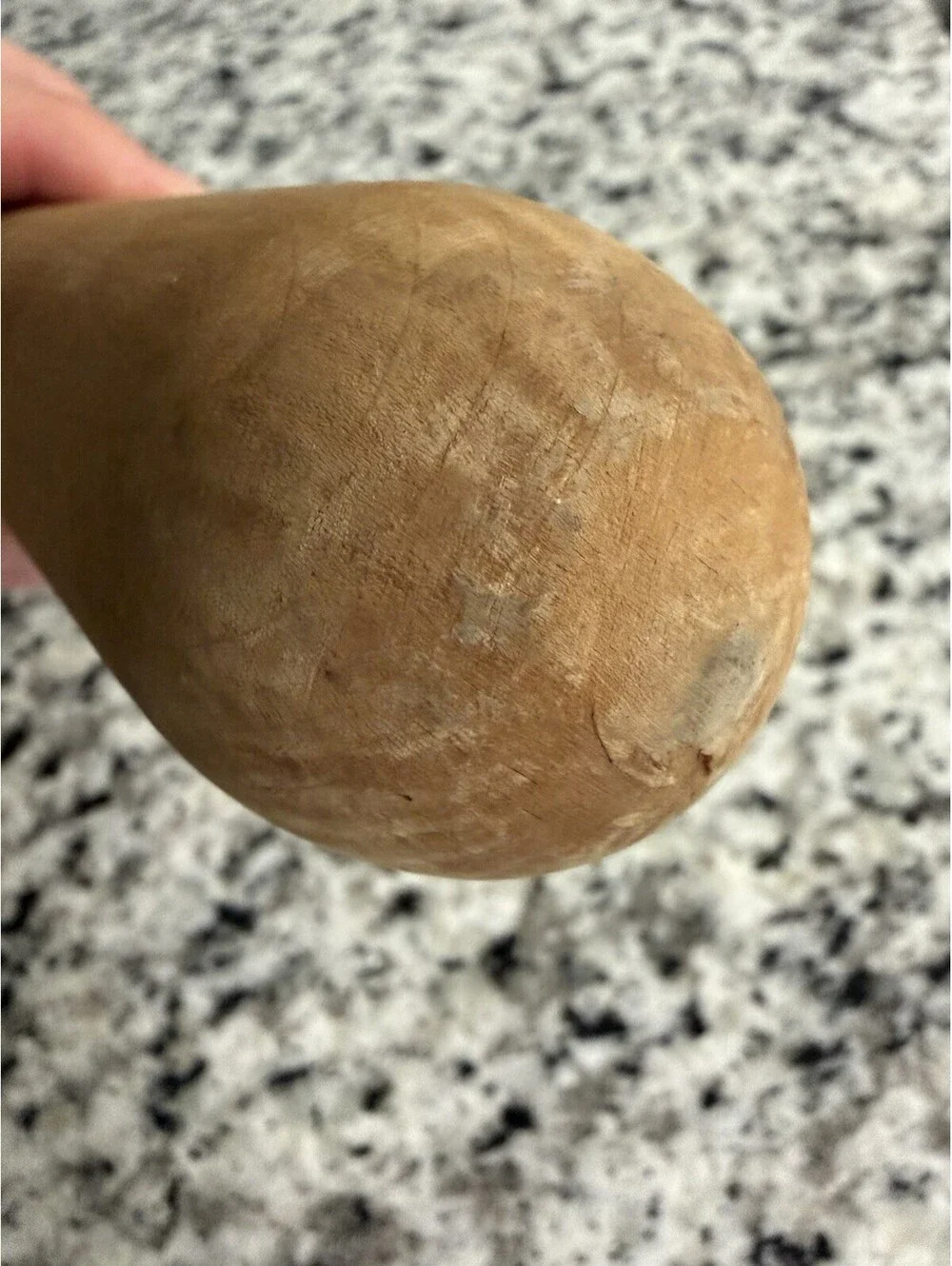 Antique Wooden Potato Masher/Pestle Kitchen Utensil Vtg